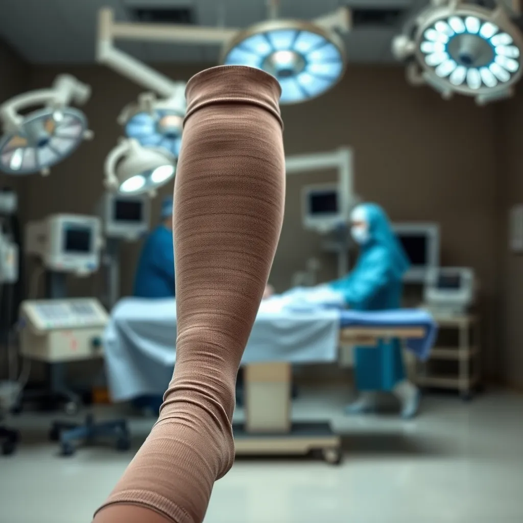 Pończochy przeciwzakrzepowe – kiedy są niezbędne przed operacją?