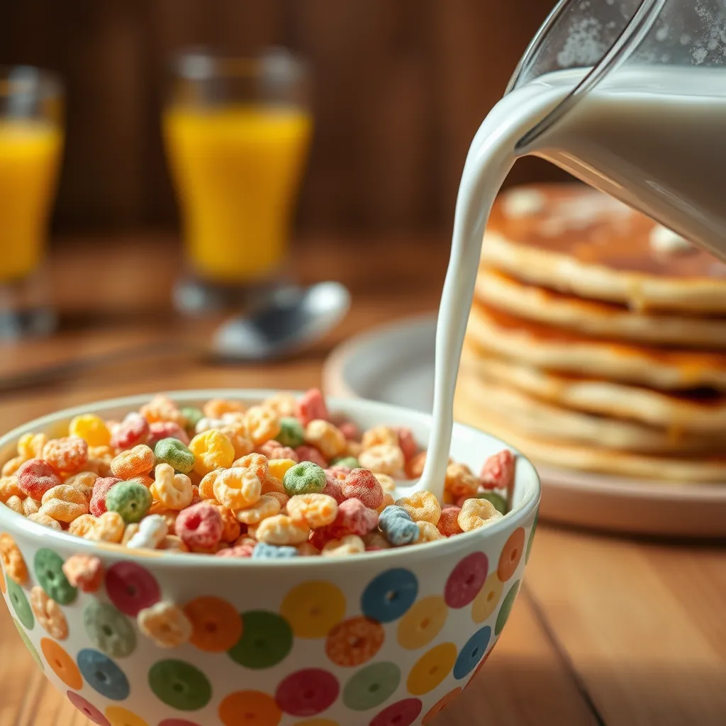 Czy płatki z mlekiem są zdrowe?