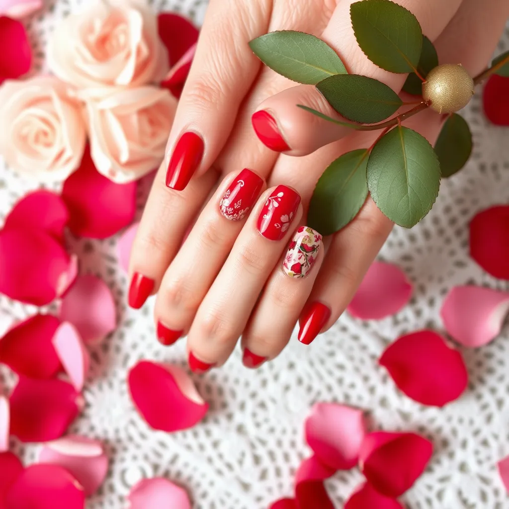 Czerwone paznokcie na wesele – jakie wzory wybrać?