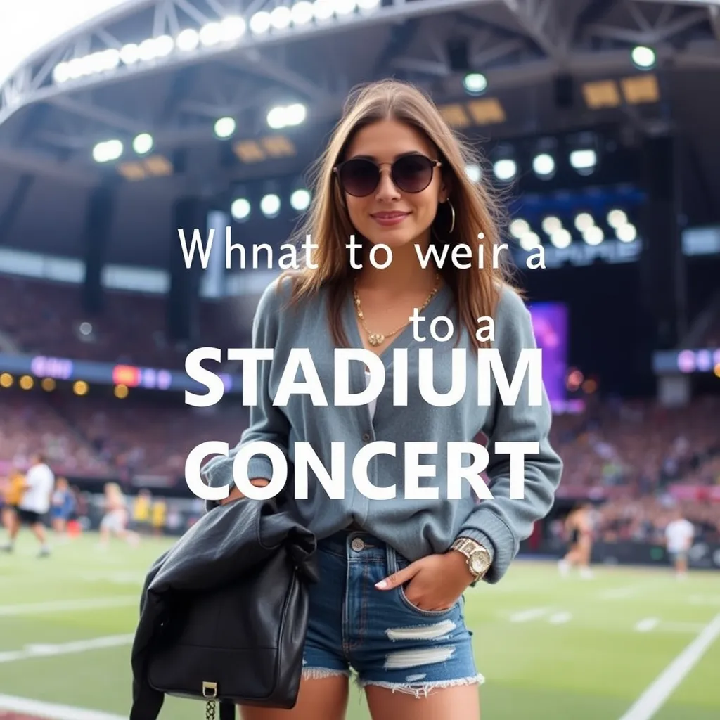 Jak ubrać się na koncert na stadionie?