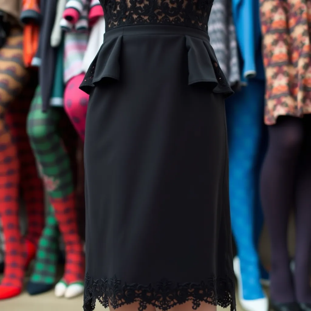 Jakie sukienki najlepiej pasują do czarnych rajstop?